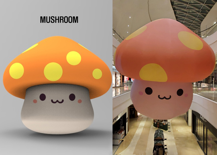 제 1회 벌룬 페스티벌 케릭터 모음전 (넥슨편  5종류 MUSHROOM )