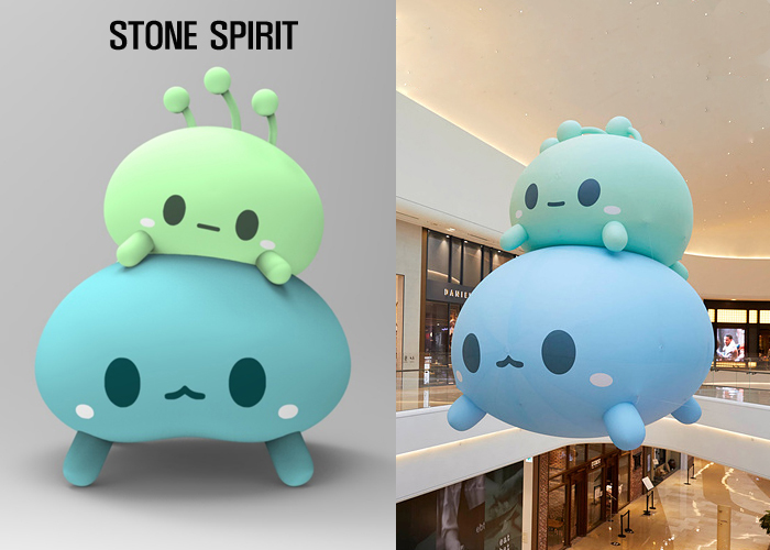 제 1회 벌룬 페스티벌 케릭터 모음전 (넥슨편  5종류  STONE SPIRIT)